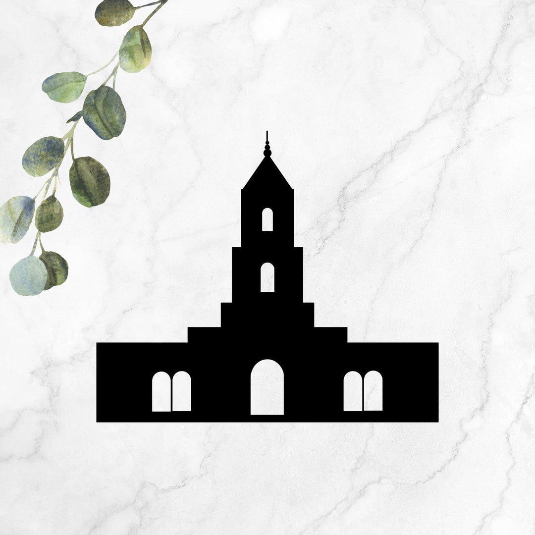 Cody Wyoming Temple LDS SVG PNG Cricut Silhouette Etsy