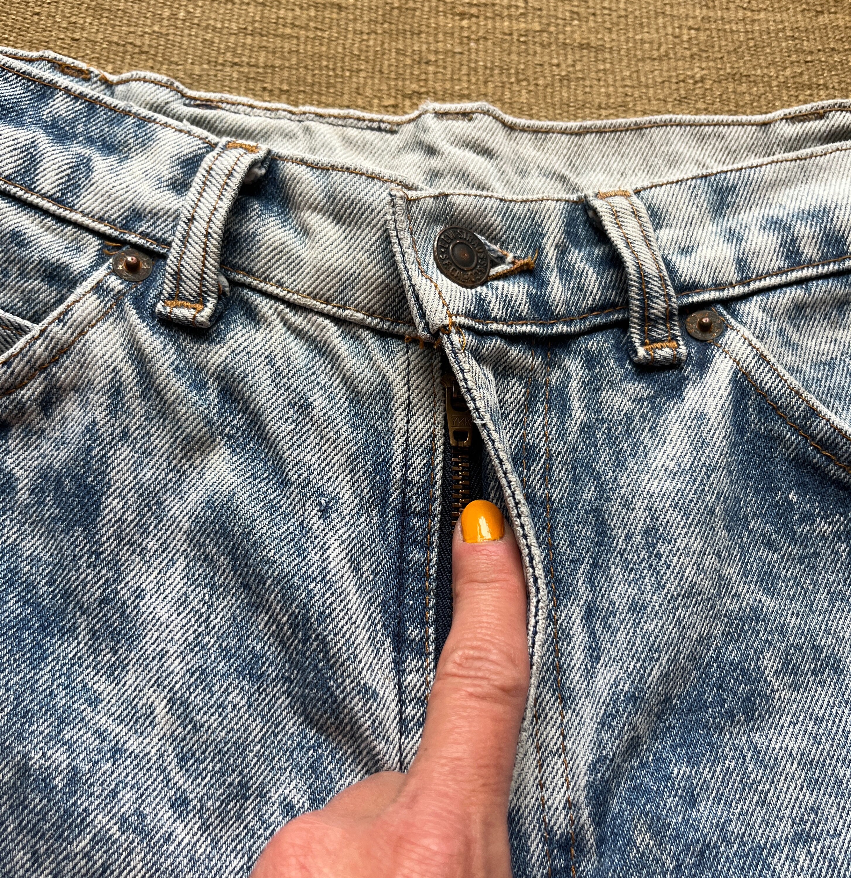 Unique Vintage Acid Wash Levi Cut Offs - Etsy