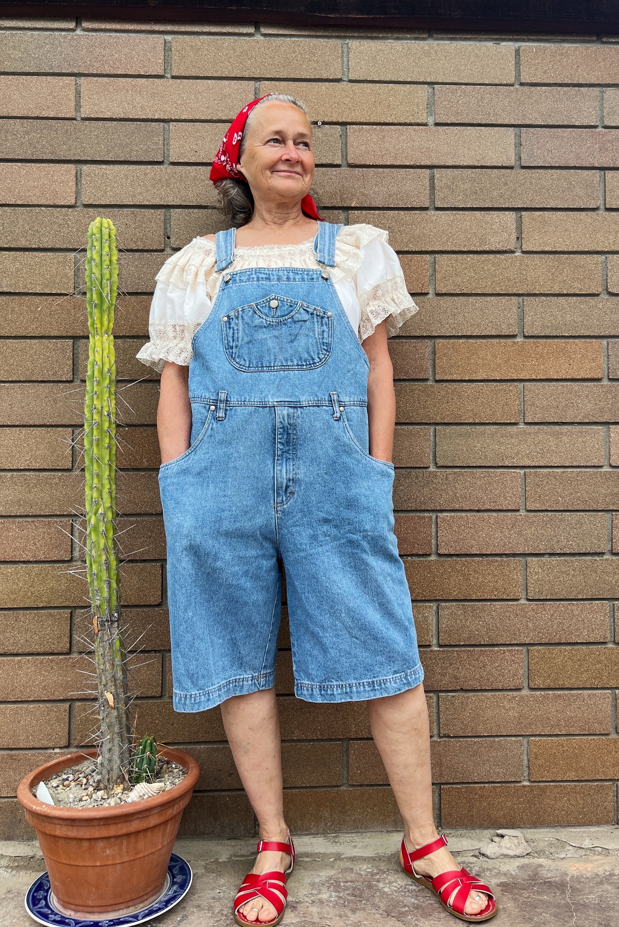Female overall deals shorts
