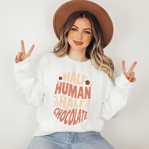 Funny Chocolate SweatShirt, Chocolate Lover Shirt, Chocolate Squad Gift Tee, Chocoholic Shirt, Cute Chocolate Lover Gift, Chocolate Day Gift