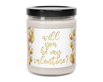 Vela de soja perfumada del día de San Valentín, 9 oz