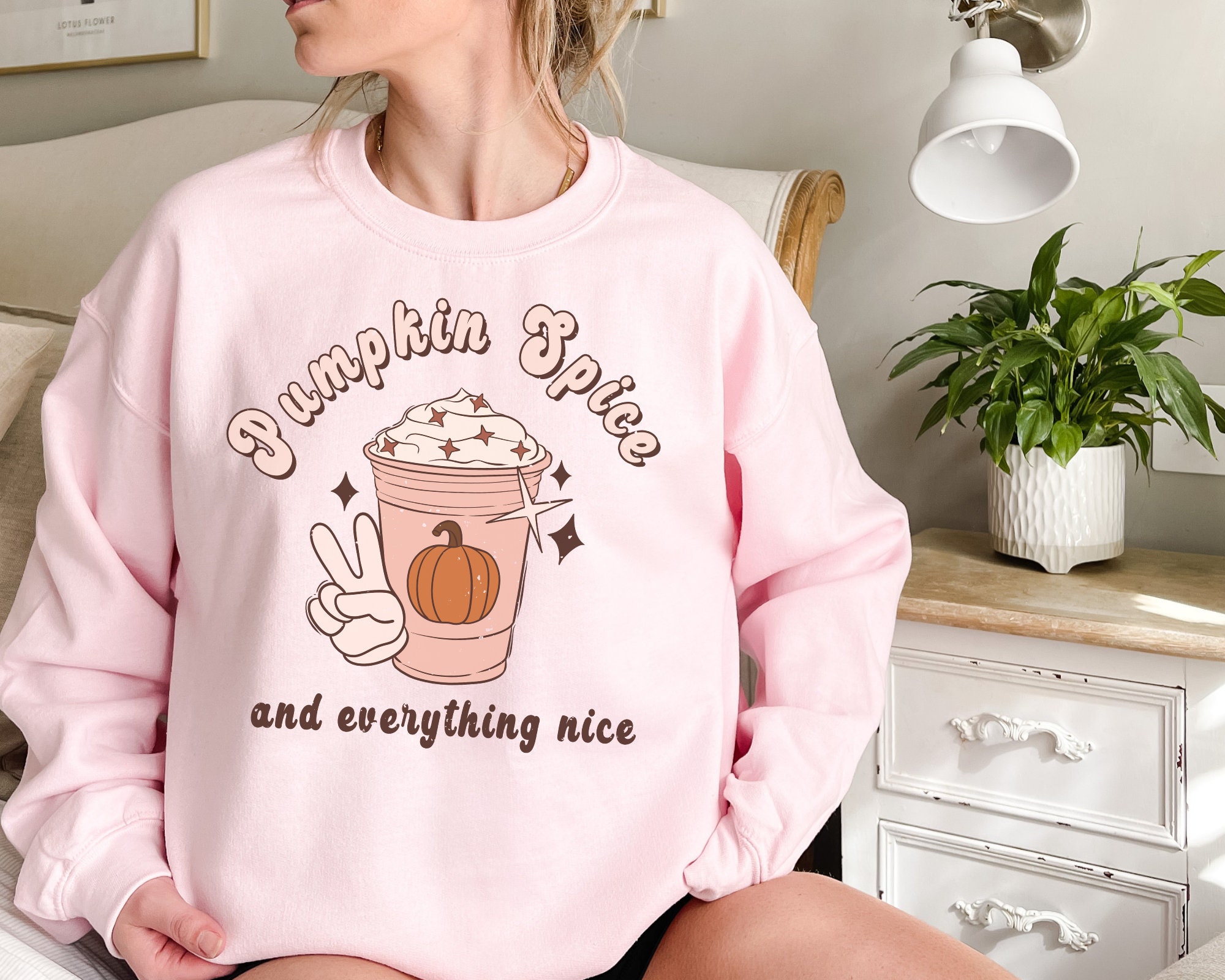 Pumpkin Spice Crew Neck Sweatshirt main image 0