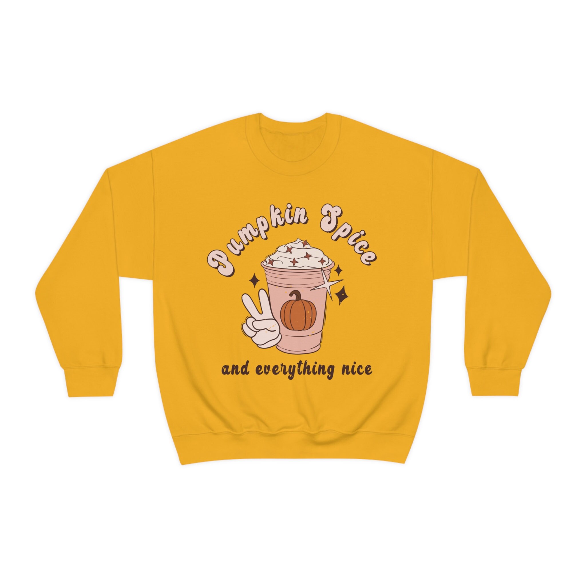 Pumpkin Spice Graphics Sweatshirt