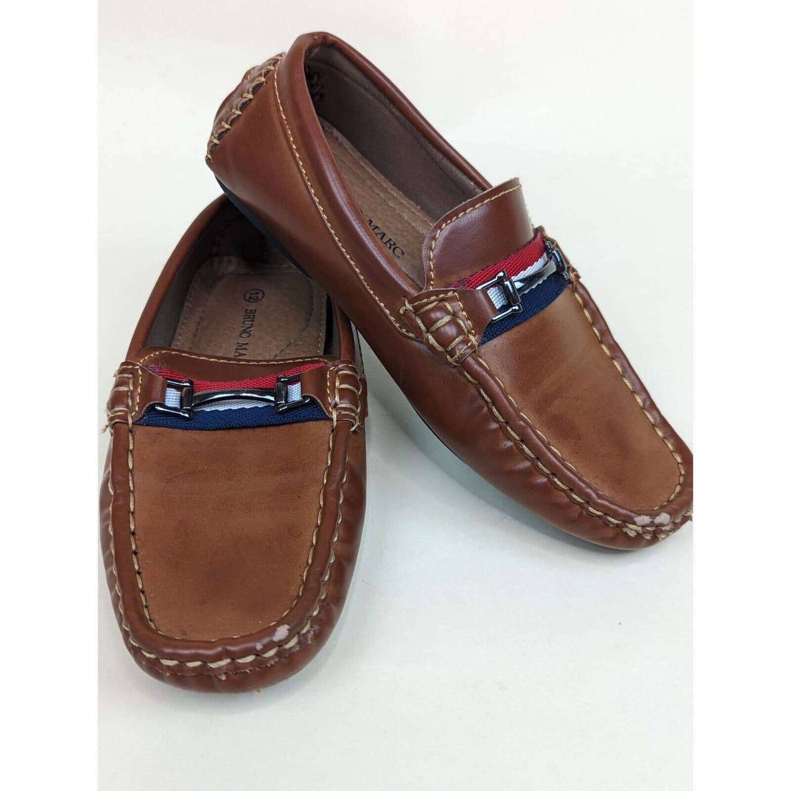 Bruno Marc Mocassini Uomo Slip-On Elasticizzati - Tomaia Traspirante, Suola Leggera EVA, Nero/Bianco, Taglia 42 EU