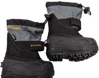 Columbia Toddler Powderbug Kids Waterproof Snow Boots Black BV1302-010 Size 4