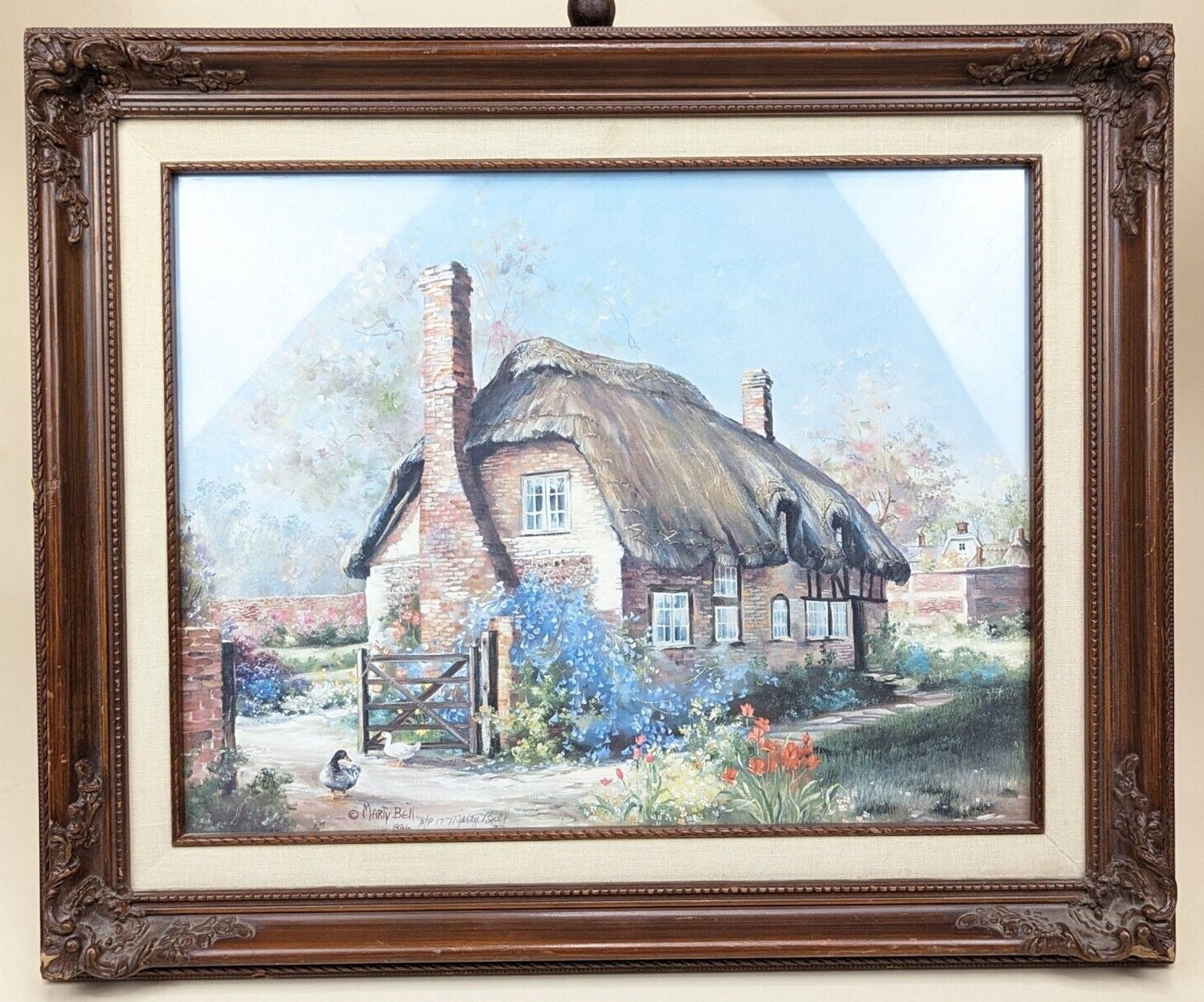 Marty Bell Painting Cottage - Etsy