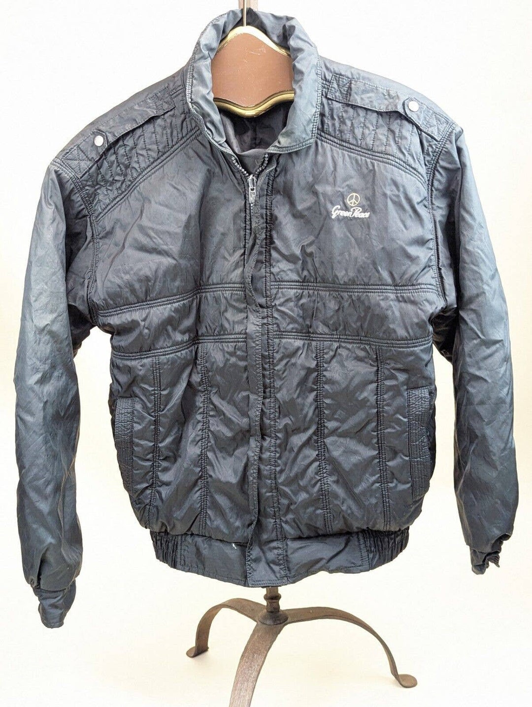 GREEN CLOTHING　PEACE JACKET Adidas Liam Gallagher Peace Corp Mens Army Green Military