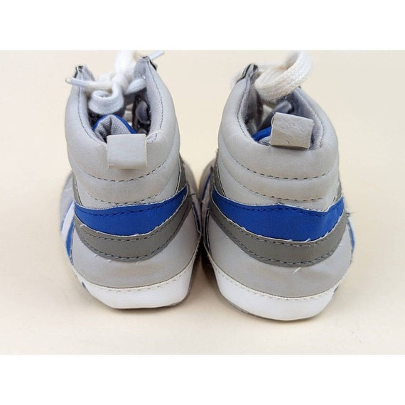 Vintage FILA Baby Boys Sneakers Gray Blue Colorbl… - image 3