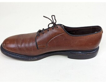 Allen Edmonds Mens Leeds Derby Dress Shoes Brown Leather  display picture 3