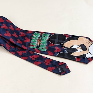 Vintage 90-tals Disney Mickey Unlimited Herr Mus Stor och In Charge Slips