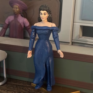 counselor troi blue dress in [TNG Season 3 / Wave 1] Cosplay dress Shoe size:1 GL-02.22.26 RAQUEL - Royal Blue