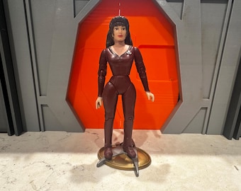 Counselor Troi in Maroon from Season 7
