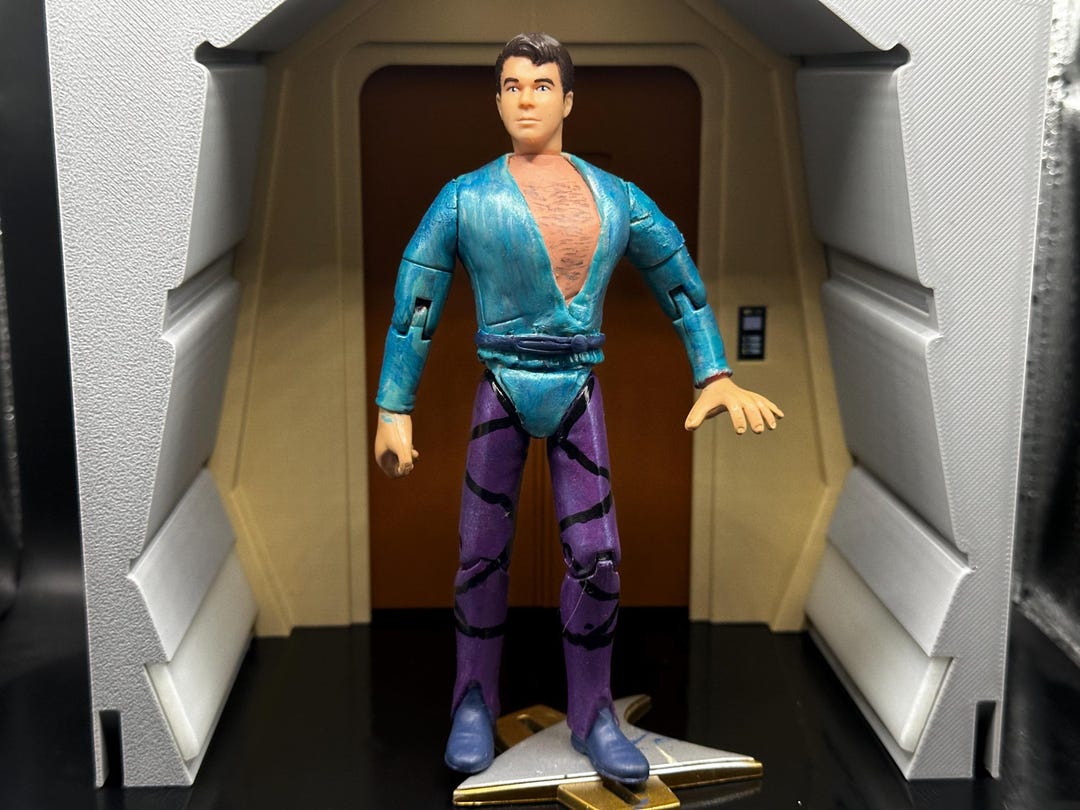 Commander Riker From “angel One” - Etsy