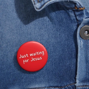 Jesus Lapel Pin: Church Youth Gift, Backpack Accessory