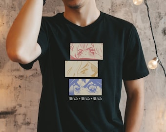 Anime Fashion Shirt Unisex, Streetwear, Japanese Style Manga Drawing Clothing Design Inspired, Nice Gift For Friend,