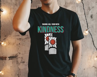 Anime Shirt, Kill Them With Kindness, Hanafuda Earrings, Anime Clothing, Anime Shirt, Anime Gift, Tanjiro Shirt, Cosplay Clothing, Gift