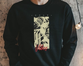 Japan Style Sweatshirt, Fashion Inspired Clothing, Vibes Sweatshirt, Japan Clothing Fashion, Cool Sweatshirt, Gift For Friend, Streetwear