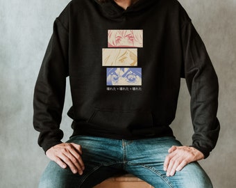 Anime Fashion Hoodie Unisex Japanese Style Manga Drawing Clothing Design Inspired