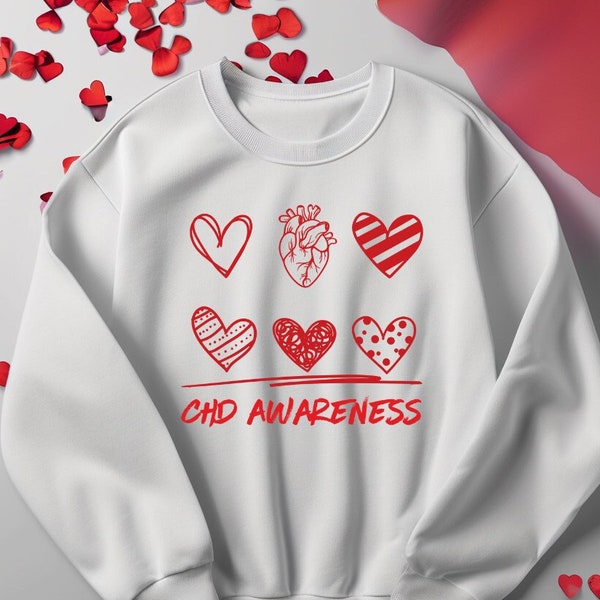 Heart Disease Shirt, Heart Disease Month, CHD Awareness T-Shirt, Heart Awareness Tee, Heart Warrior Shirt, Motivational Shirt, Anatomical