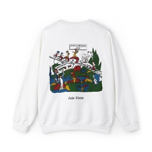 Dr. Seuss-Inspired UCSB Halloween 1997 Whimsical Crewneck