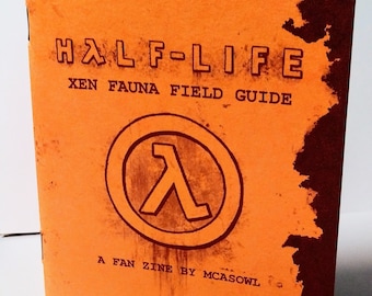 HALF-LIFE Xen Fauna Field Guide Zine (PHYSICAL)