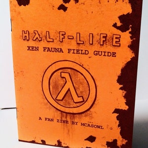 HALF-LIFE Xen Fauna Field Guide Zine (PHYSICAL)