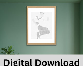 The Book of Mormon Lyrical Poster DIGITAL DOWNLOAD