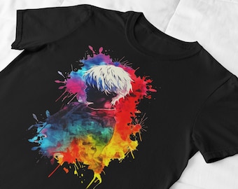 Tokyo T-Shirt Anime Shirt, Japanese Manga Tee, Dark Aesthetic Otaku Shirt, Unisex Streetwear, Ghoul Anime Merch