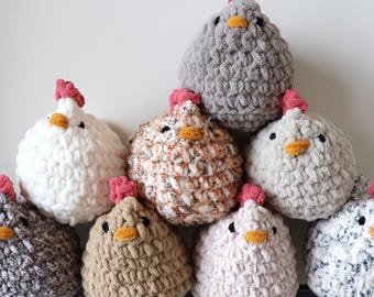 Handmade Crochet Chicken