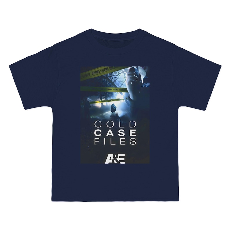 Cold Case Files T Shirt Vintage Tv Show T Shirt Gift Vintage Tv Show ...