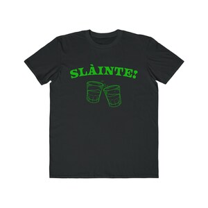 Slàinte! Cheers! St Patricks Day - Whiskey - Cotton Tee