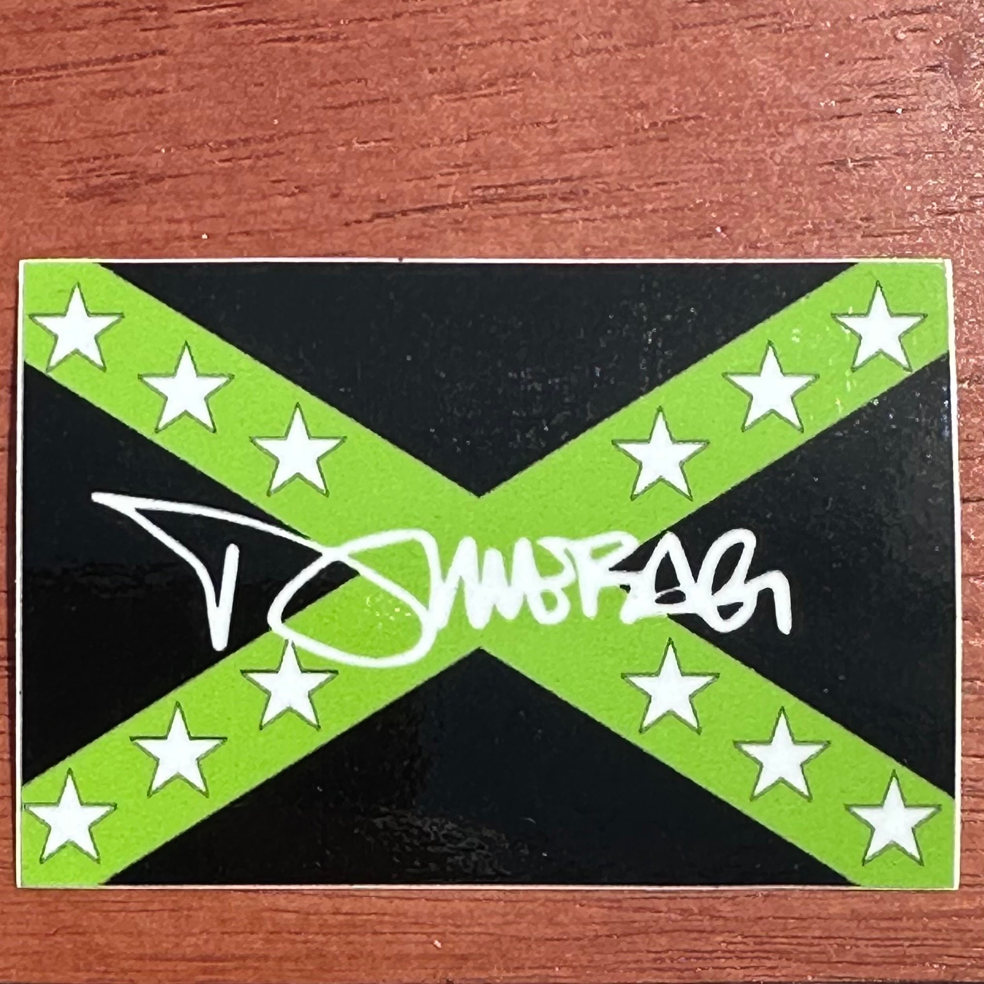 Ships End of July — Dimebag Inspired Flag Autograph Tribute