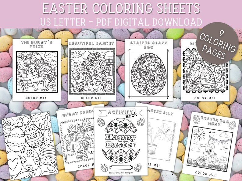 Easter Scavenger Hunt, Word Search and More - Easter Activity Book 31 ...