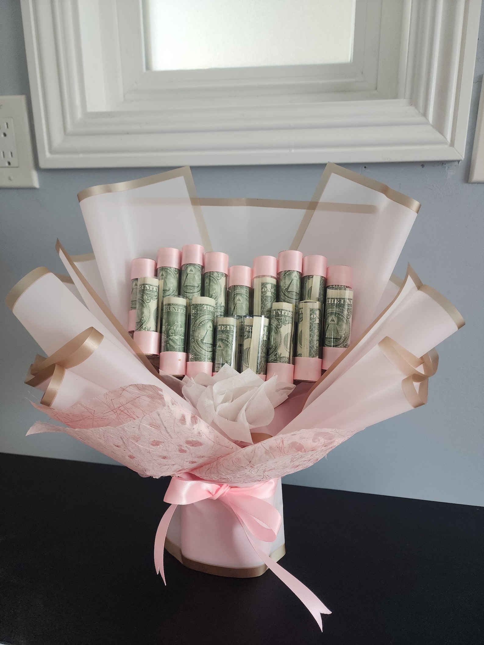 DIY Money Heart Bouquet - Etsy