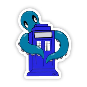 STICKER: Attack on the Doctor Sticker - Waterproof Vinyl Sticker - Dishwasher Safe
