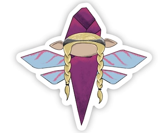 The Dark Crystal Sticker: Gelfling Vinyl Decal - 80s Movie
