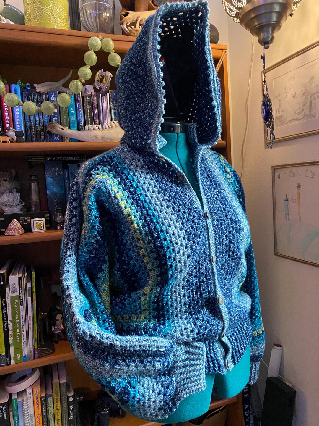 Harvest Hex Cardigan main image 1