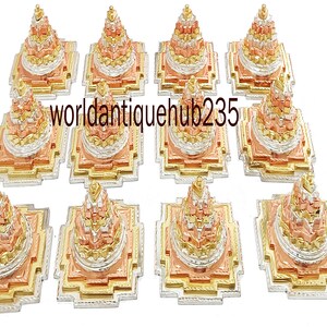 Laxmi Wealth Orgonite Pyramid – Shree Yantra, Rudraksha, Vastu image 8