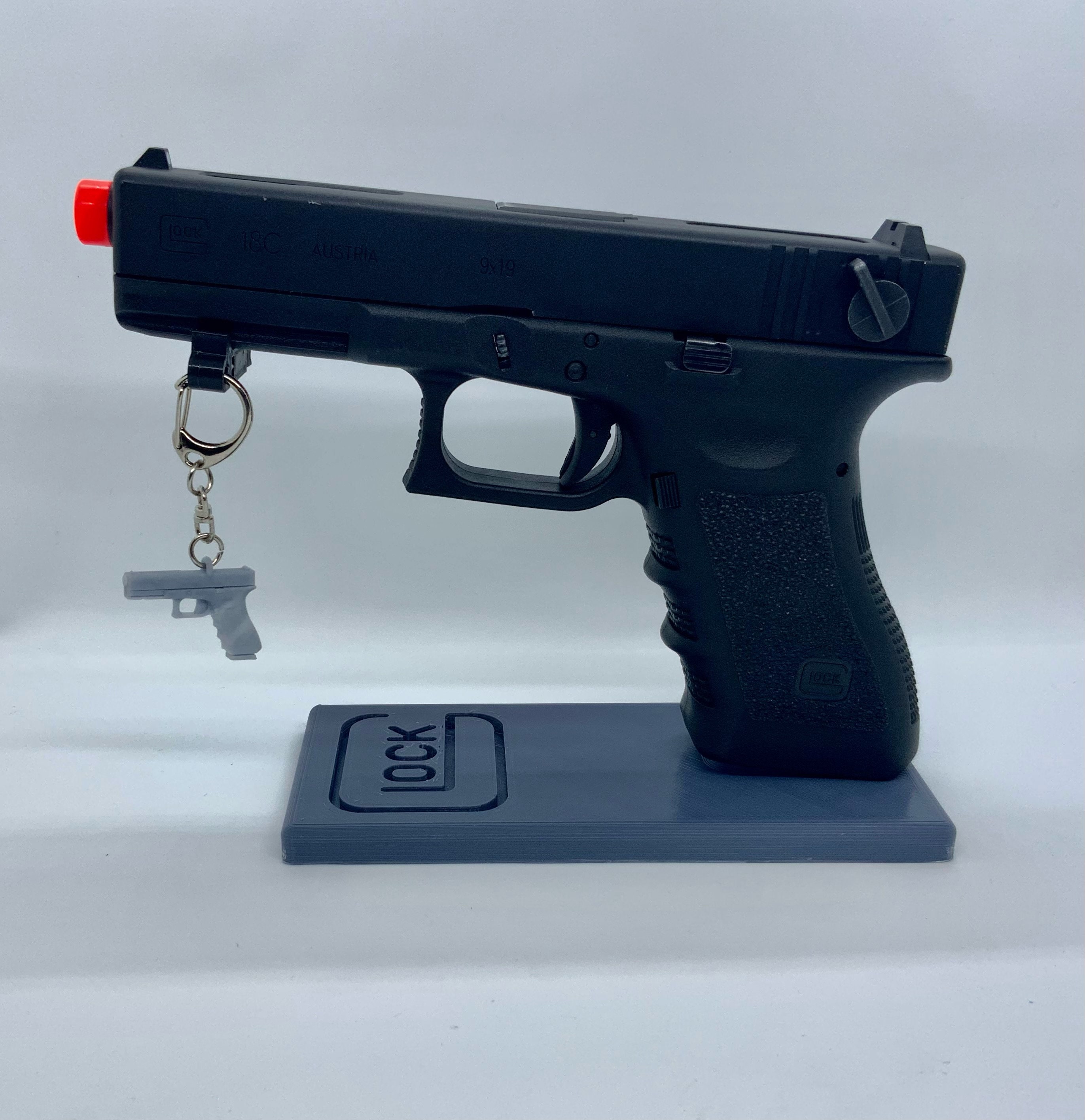 Glock Gun Charm Mount MW2 Pistol Sized Picatinny Airsoft Real Etsy