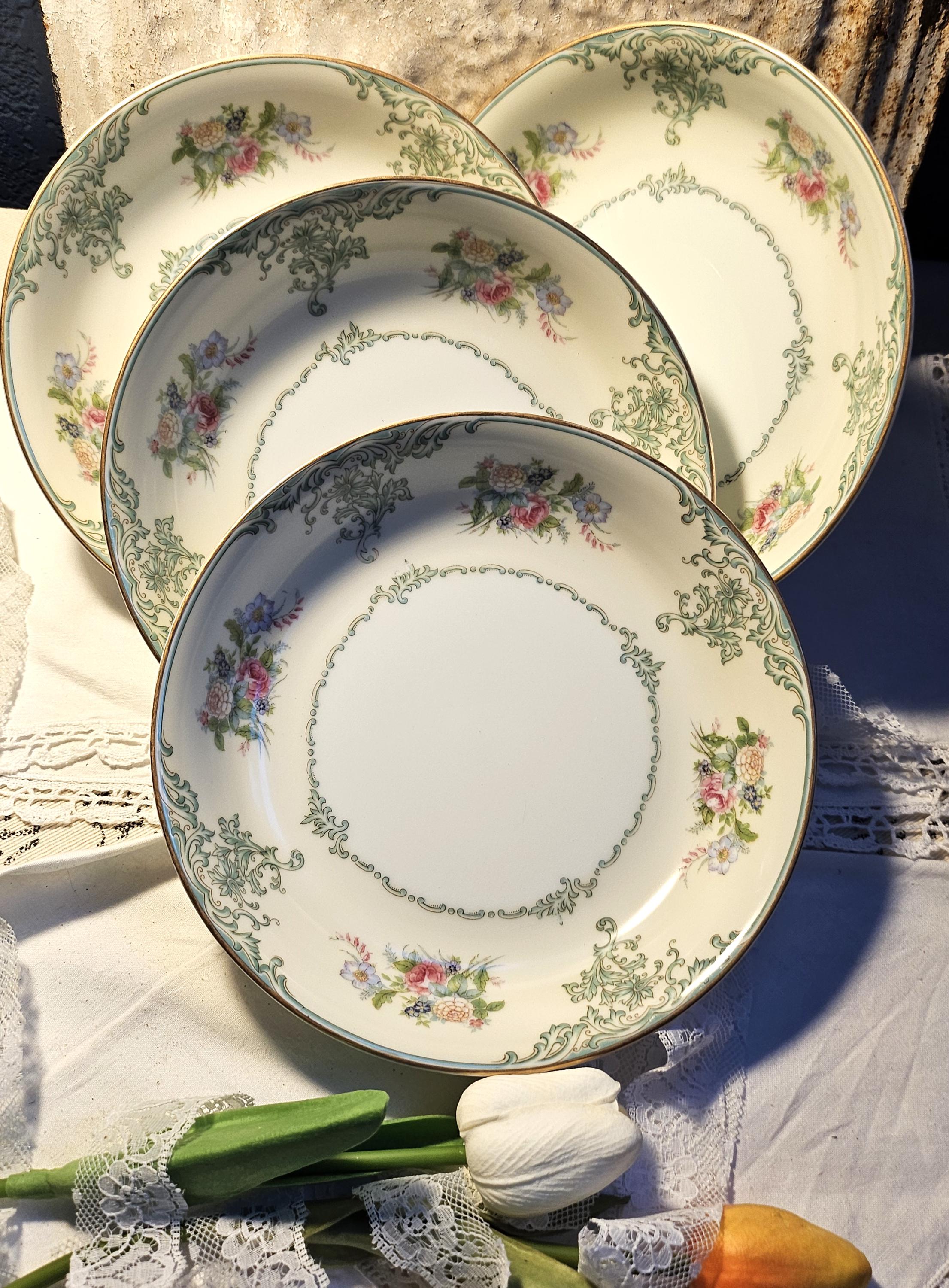 Noritake Green Edge - Etsy