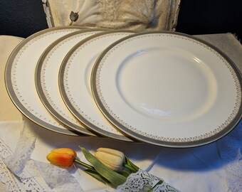 Paragon China England "Kensington" Set of 4 Dinner Plates