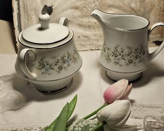 Noritake "Savannah" Sugar and Creamer Set