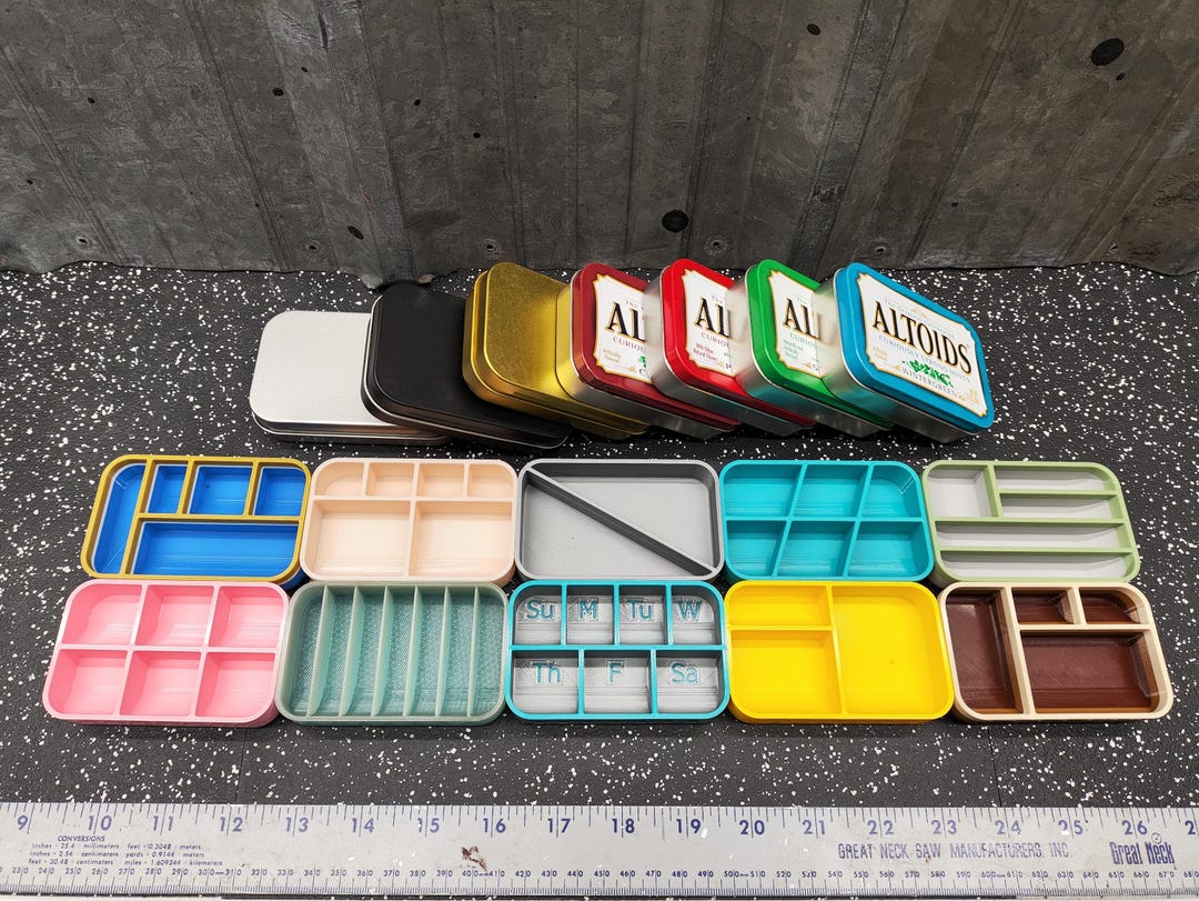 Lot of 10 #17 Altoids Tin Tray Insert Organizers - Etsy