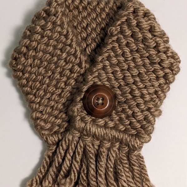 Knitted Dog Scarf Etsy