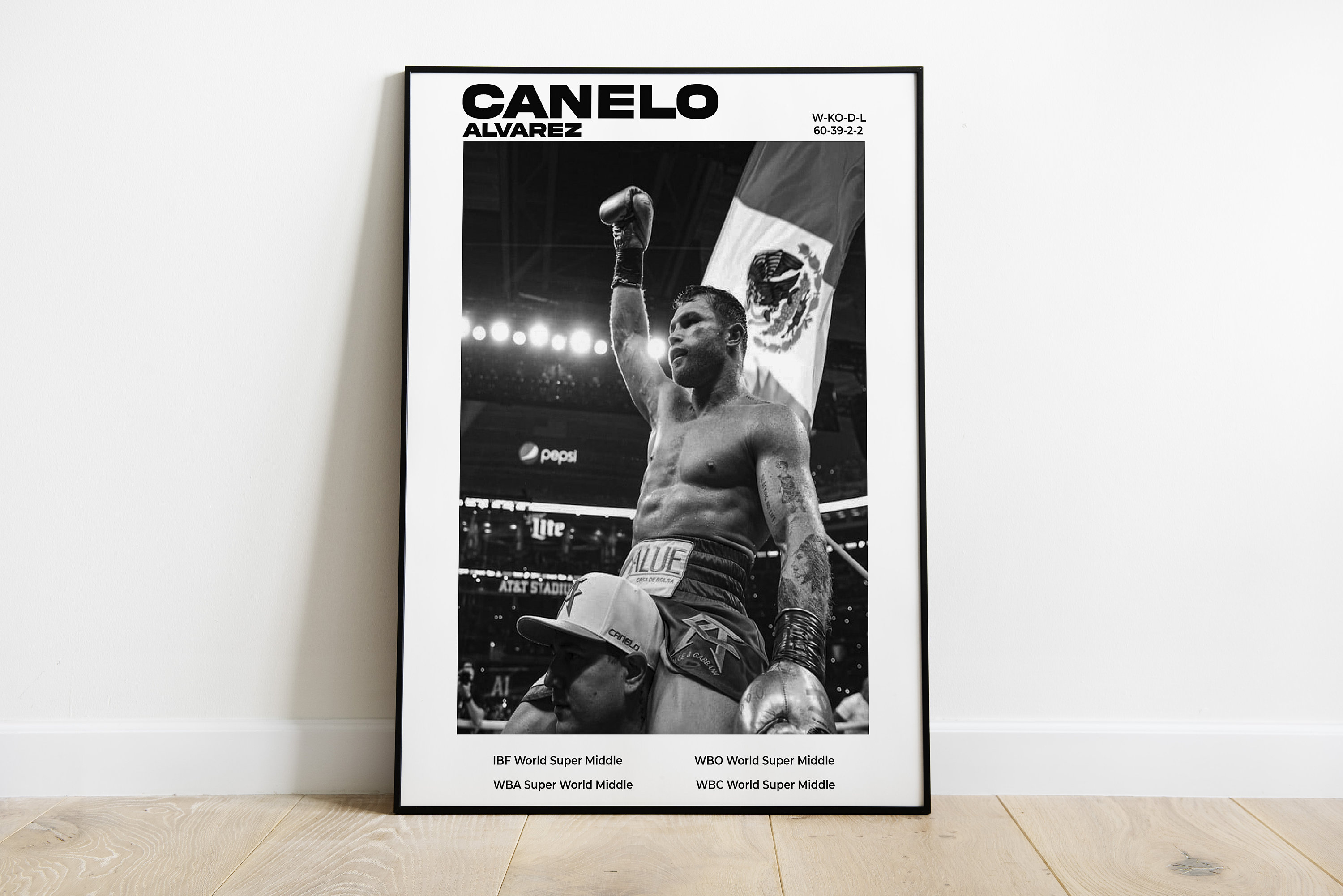  HYYNN Canelo Alvarez Vs GGG 1 Fight Boxing Poster