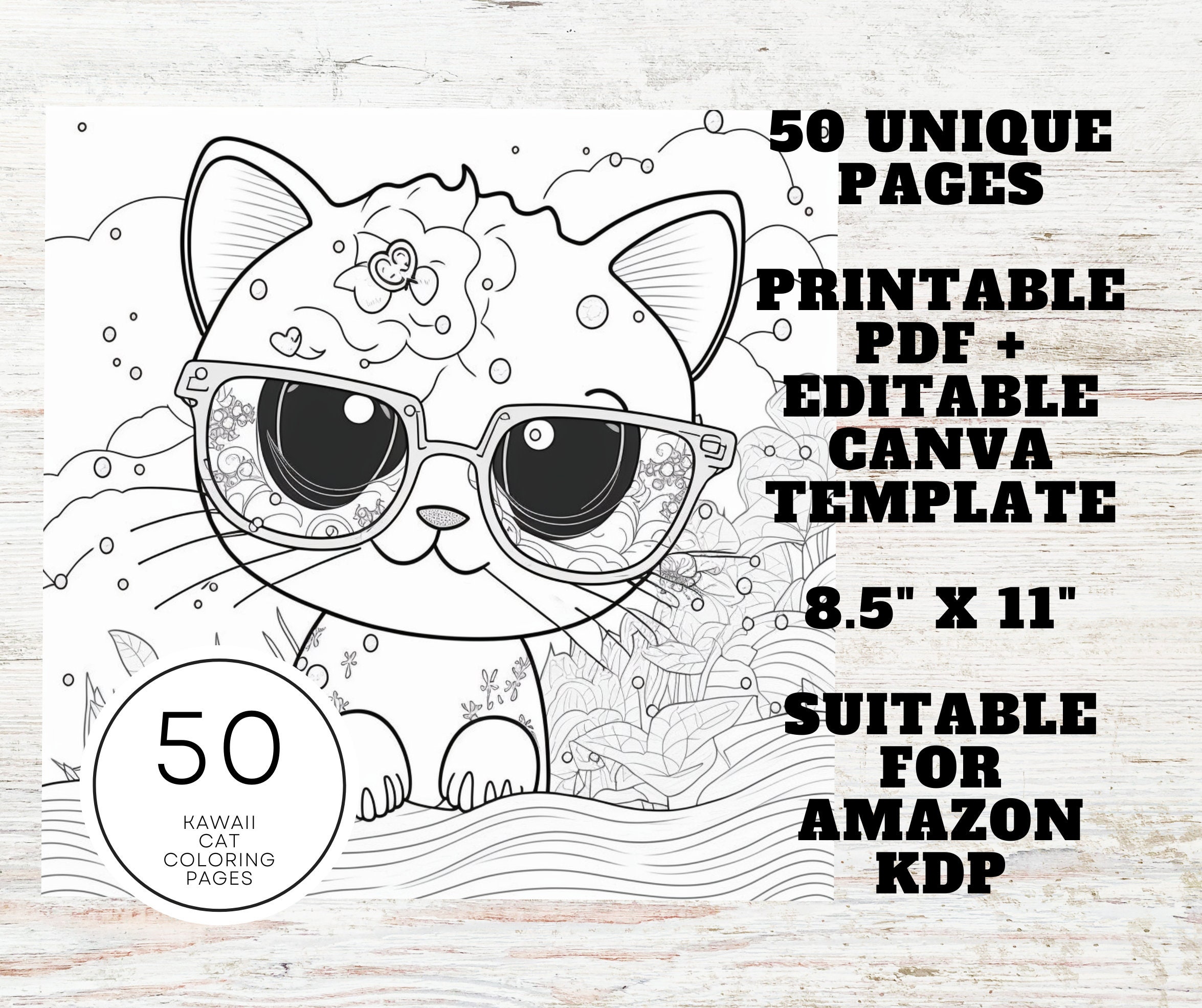 Cat Standing Coloring Pages for Kids Graphic by MyCreativeLife · Creative  Fabrica