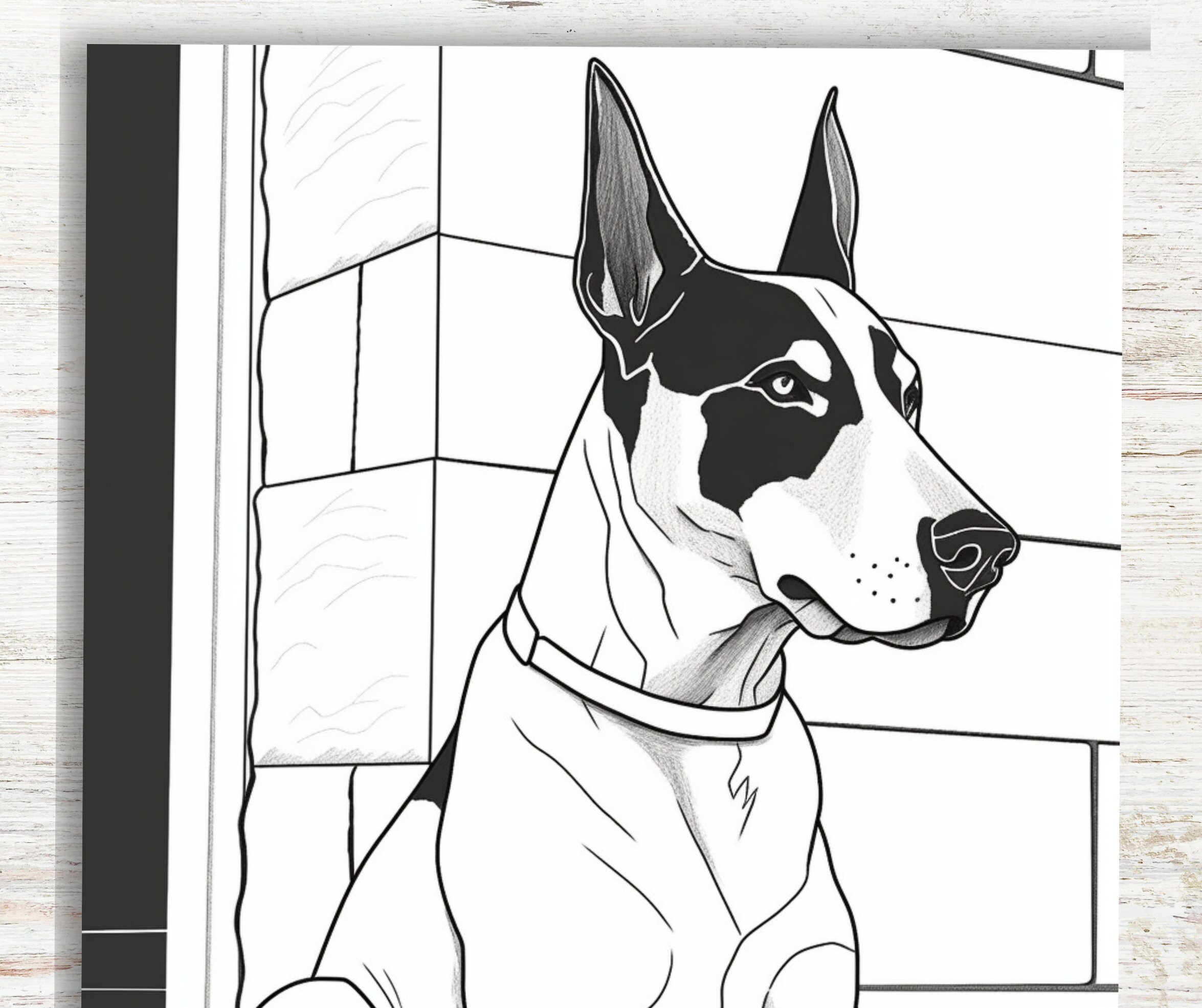 10 Doberman Dogs Coloring Pages | Printable Dog Coloring Sheets for ...