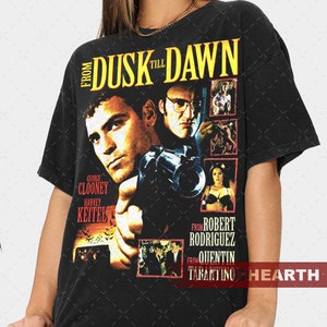From dusk til dawn The Series Vintage T-shirt Collection - TV Series - Gift For Her Unisex Heavy Cotton Tee SHD014