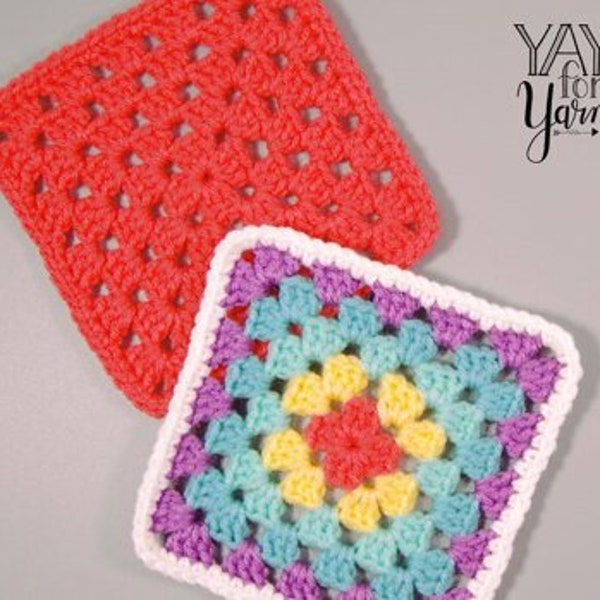 Perfect Granny Square Crochet Pattern | Instant PDF Download