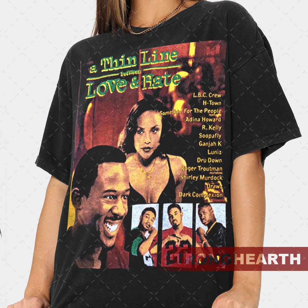 Thin Line Love Hate - Etsy